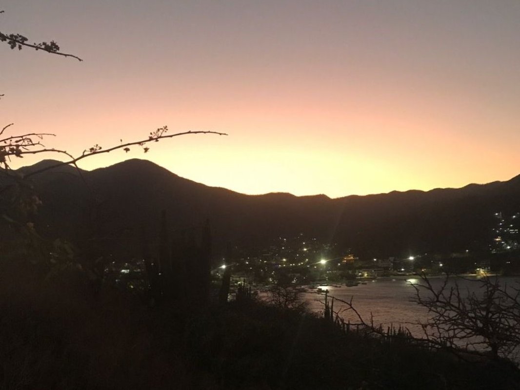Taganga Sonnenaufgang