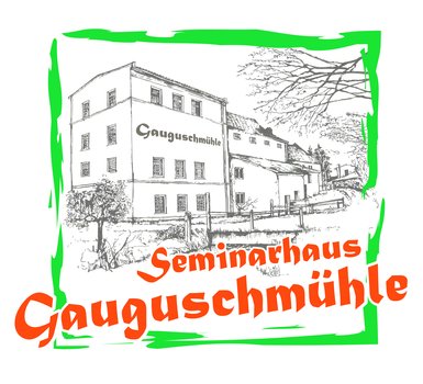 Logo mit Abbildung vom Seminarhaus Gauguschmühle im Waldviertel, Niederösterreich